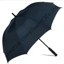 Прямые автомобильные зонты для гольфа. Вал и ребра из стекловолокна, авто открытый, ветрозащитный, анти-thunderbolt гольф, анти-satic, анти электричество