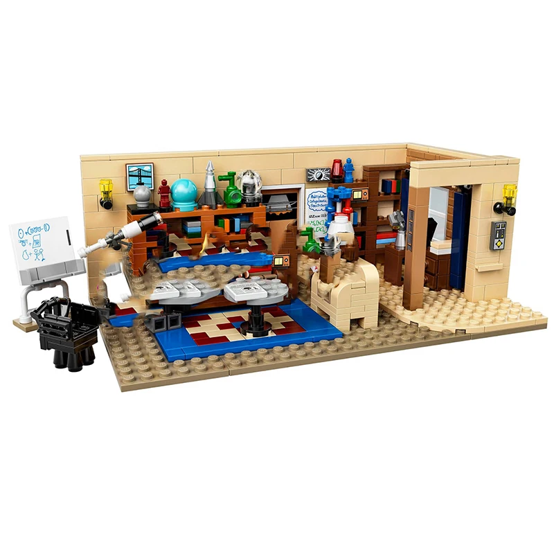 

485PCS American sitcom The Big Bang Theory Leonard and Sheldon's living room building blocks bricks compatible with legoingly