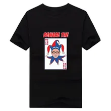 2017 Cubs Beware Wild Card Joe Maddon Joker Playoff T-shirt 100% cotton shirt