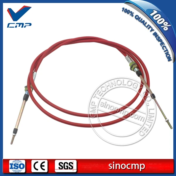 Hitachi EX90 Kobelco SK60-5 Throttle Cable for Excavator Spare Parts 105 Inches (2)