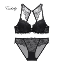 Varsbaby, сексуальное нижнее белье с пуш-ап, комплект с бюстгальтером на косточках, чашка 3/4, 1 бюстгальтер+ 1 трусики+ 1 y-образные лямки, 3 шт