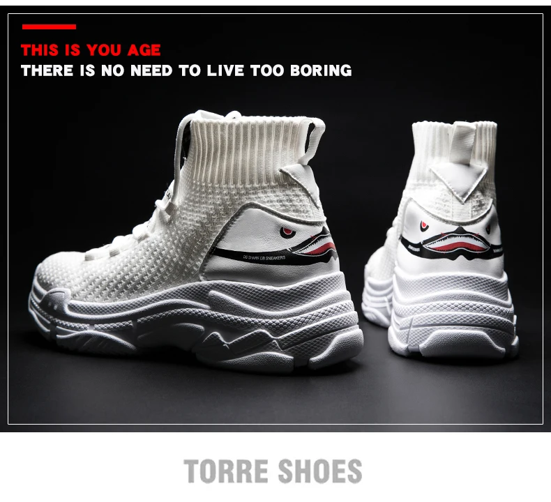  High Top Running Shoes For Men Women (4)