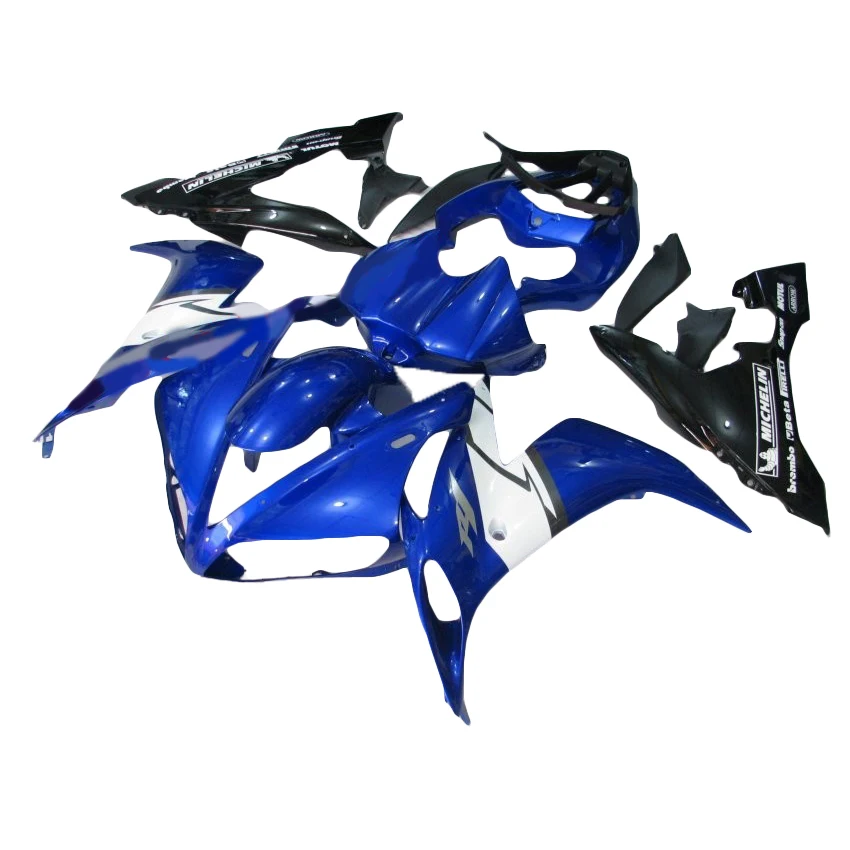 

Free custom fairing kit for 2004 2006 blue YAMAHA R1 YZF R1 fairings kit for 04 06 injection molding LV34
