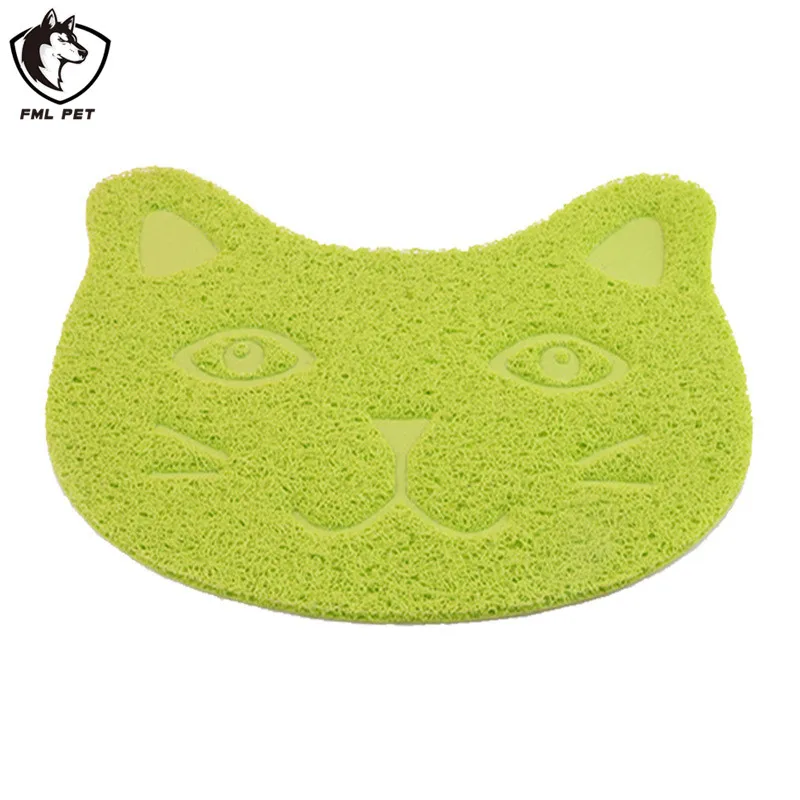 FML Pet Supplies Cat Litter Box Mat For Cat Small Dogs Floor Mat for Cats Toilet Anti Skidding Easy Cleaning Sleeping Pad Food