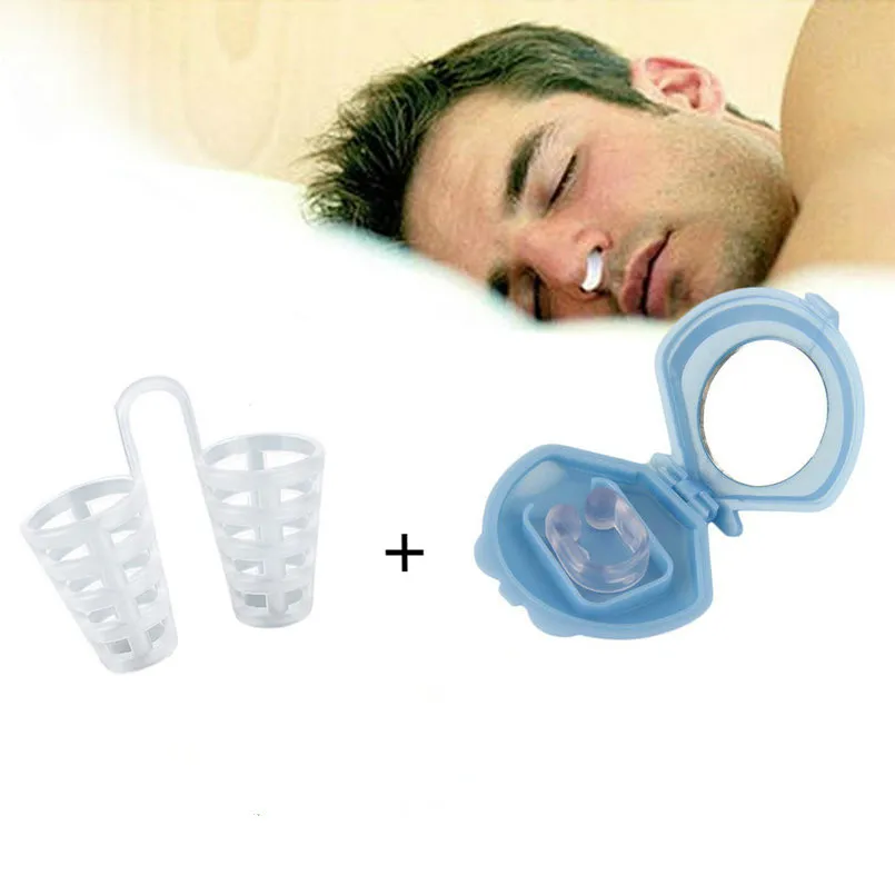 

Mini Anti Snoring Device 2Pcs Sleep Snore Stopper Nose Clip InniFun Sleeping Health Aid Equipment
