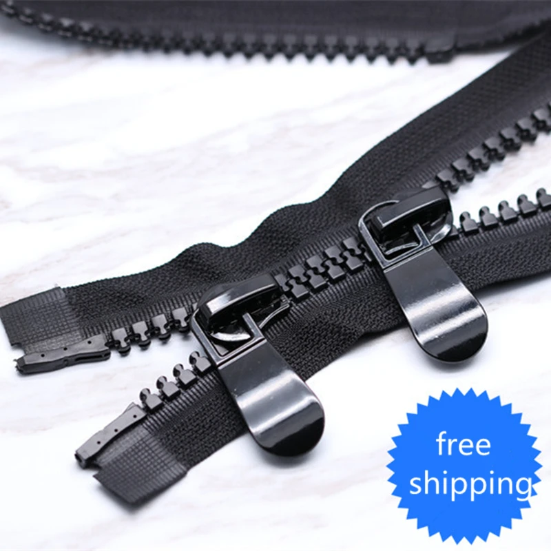 

1pcs NO.15 sewing accessoriesdouble open large zipper lengthened section down jacket double - headed double - sided zipper