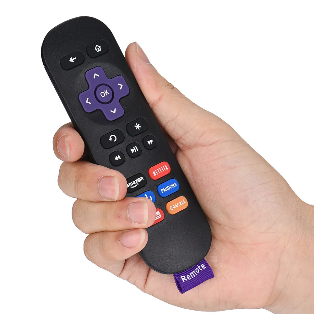 Новый Сменный пульт дистанционного управления для ROKU 1/2/3/4 LT HD XD XS w/кнопки