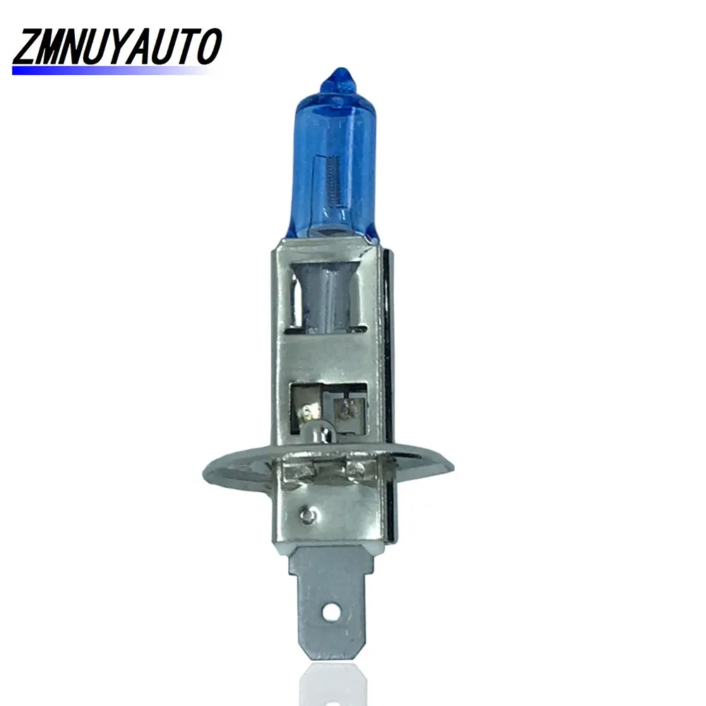 Галогенная лампа H1 12 V 55 W 100 5000 K супер белый авто DRL Противотуманные фары для