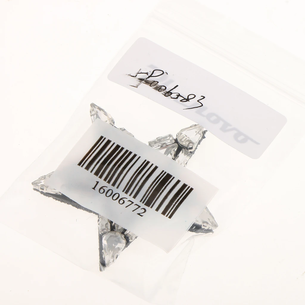 Crystal Rhinestone Star Patches DIY Pentagram Pattern Applique for Clothes Shoes Bag