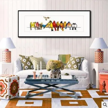 2 bird diamond painting