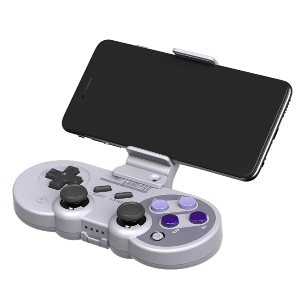 Подставка удлинитель для смартфона 8Bitdo SN30 Pro SF30 Bluetooth геймпад ручной держатель