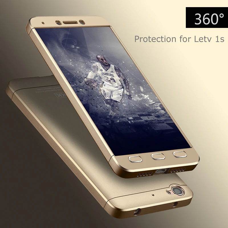 

GKK Double Dip Phone Case For Letv LeEco Le 1s X500 1 S Case Full Coverage 360 Protection Hard Slim Protector Phone Cover