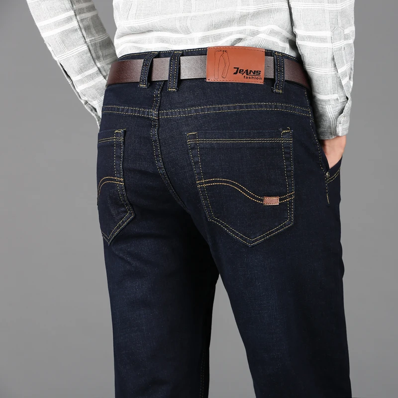 2019 New Man style clothing Regular slim Jeans men leisure gentleman Long Casual Trousers Personal Quality Denim Pants