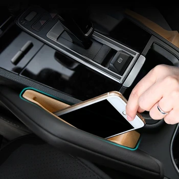 

For Porsche Cayenne 3rd Gen (PO536) 2018 2019 Car Organizer Plastic Central Gap Storage Box Container Case Holder Tray*2