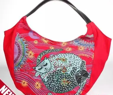 

Personality Women Cat Pattern Bag