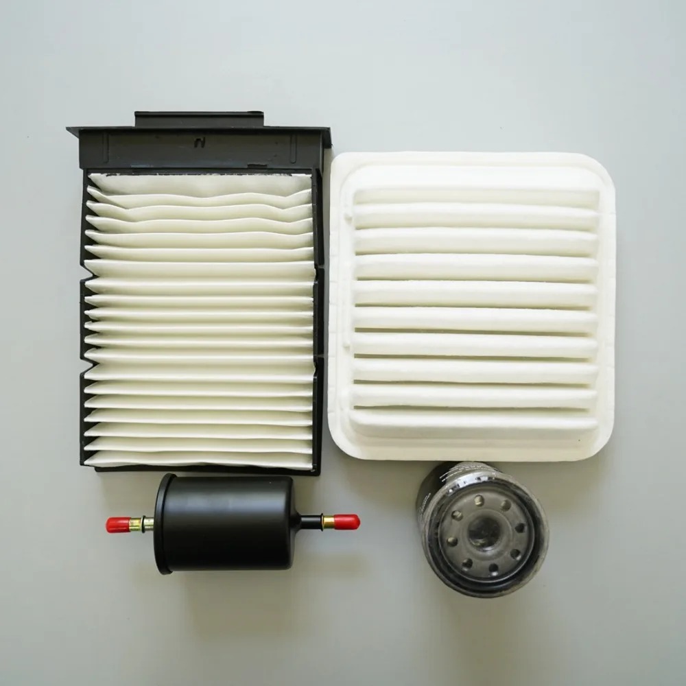 for Geely LC air filter+ cabin air condition+ gasoline + Oil filter