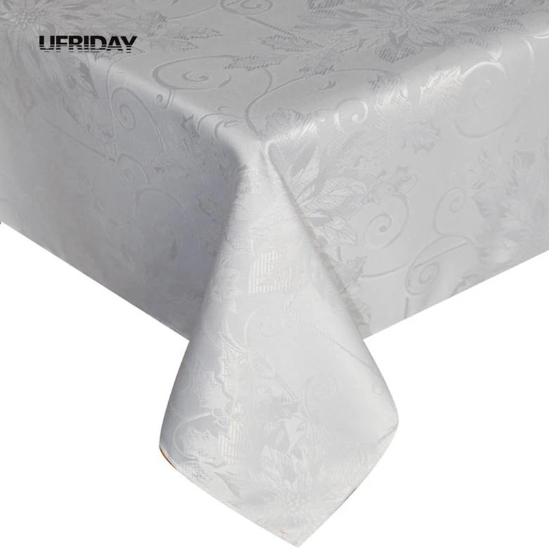 

UFRIDAY Luxury Floral Tablecloth New Waterproof Table Cloth Dining Table Cover For Kitchen Coffee Home Decor Rectangular Garden