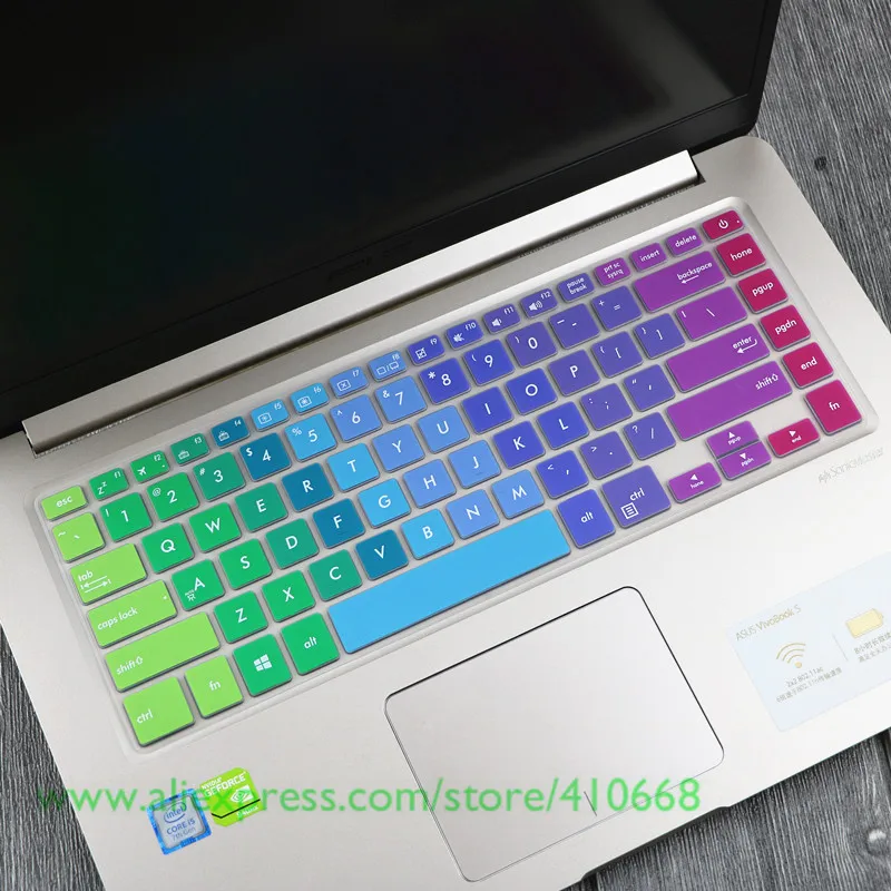 15 6 дюймовая Силиконовая защита для клавиатуры ноутбука чехол ASUS ZenBook Pro UX550 UX550VE