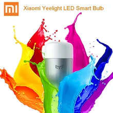 XiaoMi Colourful APP WIFI Distant Management Sensible LED Gentle RGB / Colourful temperature Romantic lamp bulb Yeelight XiaoMi