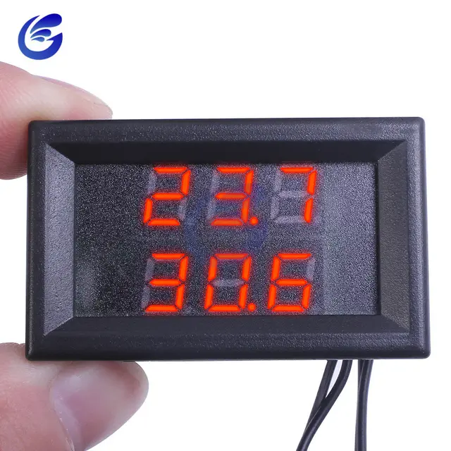 3 Digit 4V-28V Red