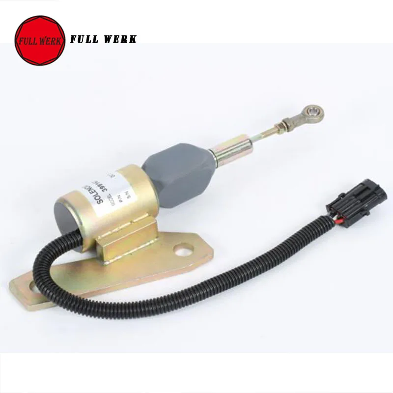 1pc Diesel Fuel Shutoff Stop Solenoid Valve 3991625 SA 4959 24 24V for