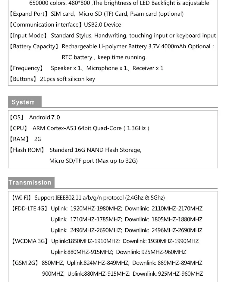 Caribe PL-40L портативный Android беспроводной терминал данных высшего качества 2d qr-код телефон сканер штрих-кода