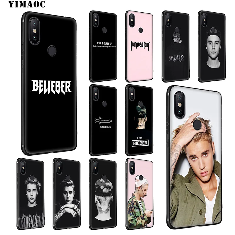 YIMAOC Джастин Biber JB детские мягкий чехол для Xiaomi mi 9T 9 8 Se 6 MAX 3 A1 A2 Lite CC9E CC9 6X 5X POCOPHONE F1 |