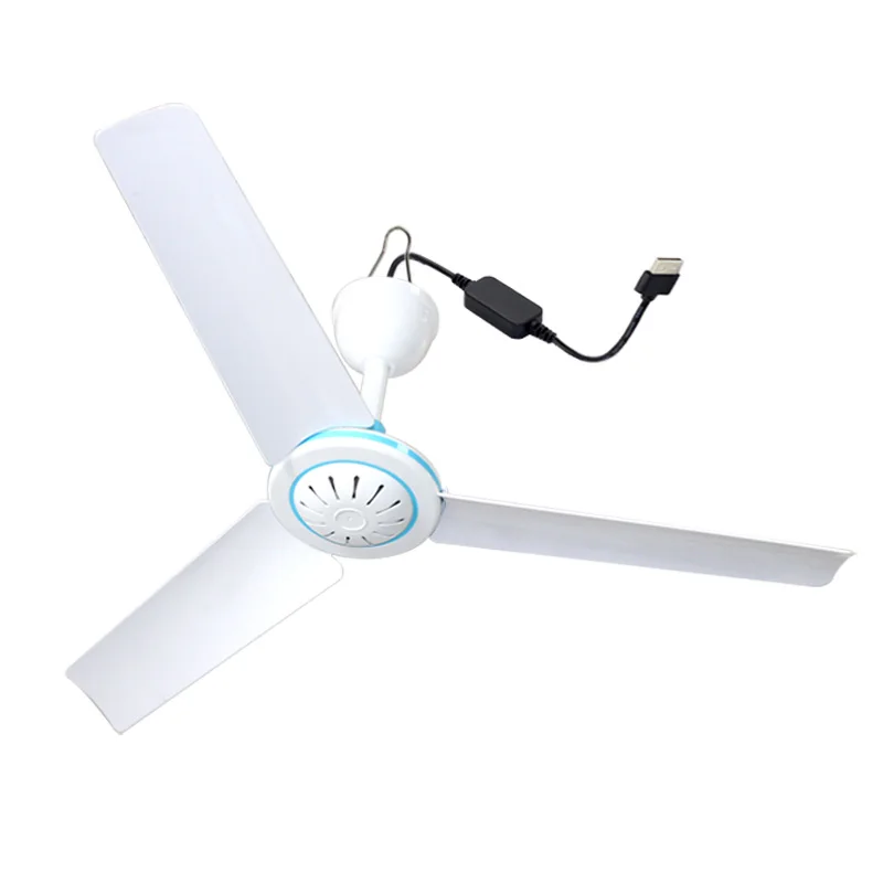 Us 14 0 30 Off Usb Mini Ceiling Fan Dc 12v Small Ceiling Fan Usb Outdoor Mini Fan Bed Mosquito Net Student Hostel Home Travel Fan 50cm In Fans