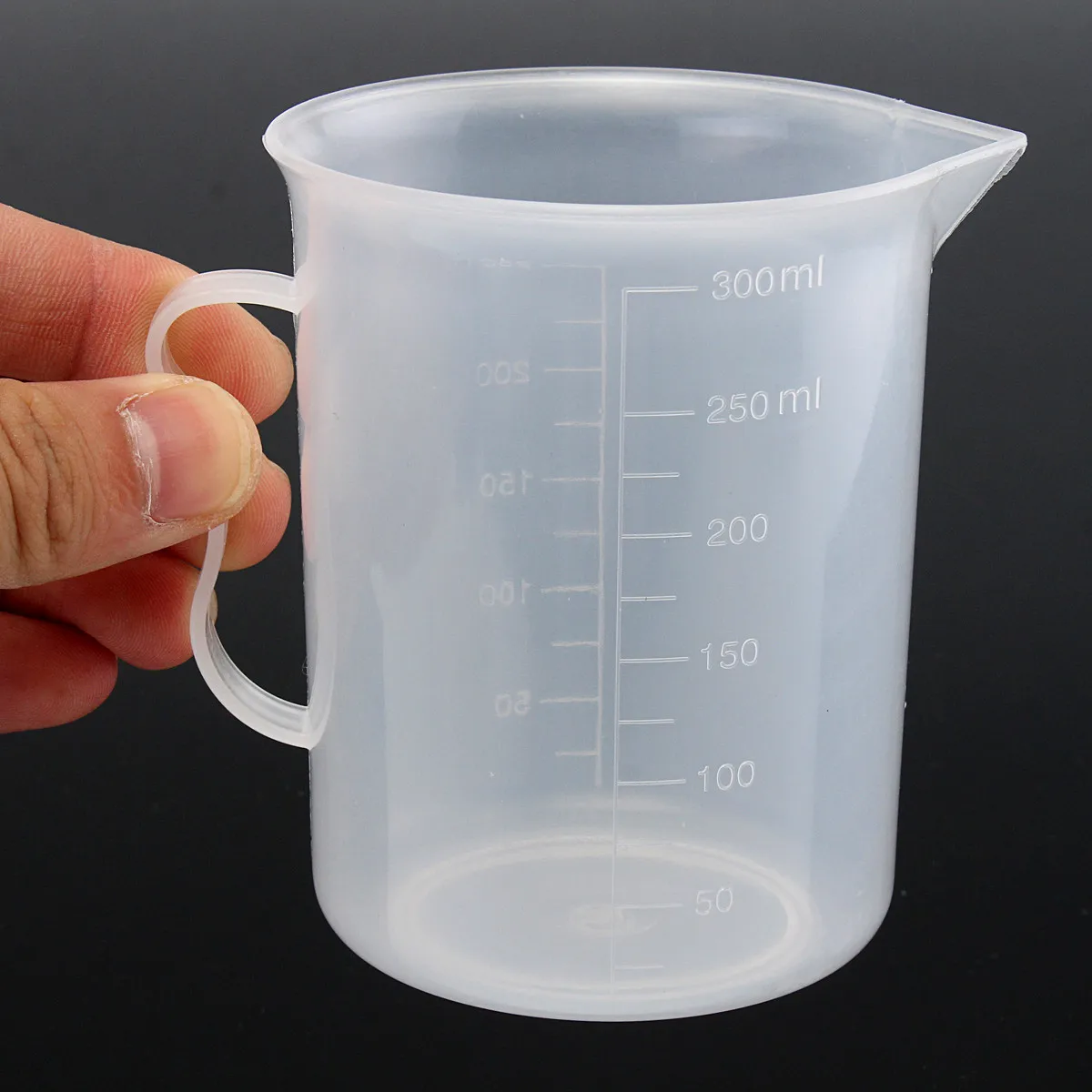

New 250ml Plastic Measuring Cup Clear Double Graduated Cylindrical Measuring Jug Lid Measuring Tools Baking Kitchen Accessories
