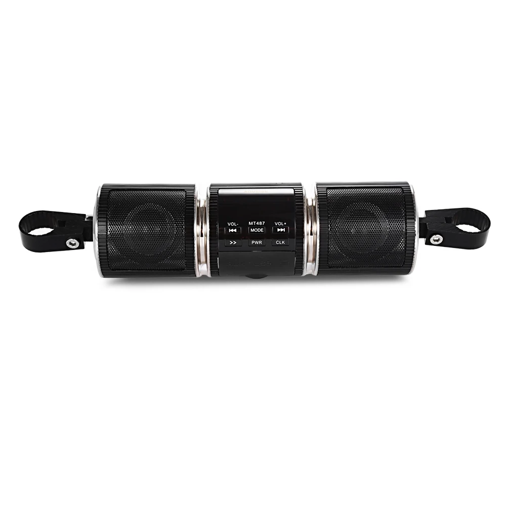 AOVEISE MT487 DC 12V мотоцикл Bluetooth MP3 музыкальный плеер водонепроницаемый светодиодный