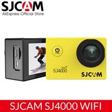 Оригинальная Экшн-камера SJCAM SJ4000 с Wi-Fi, 2,0 дюймов, Спортивная DV с ЖК-экраном, 1080 P, HD, для дайвинга, 30 м, водонепроницаемая, мини, Автомобильный регистратор DVR