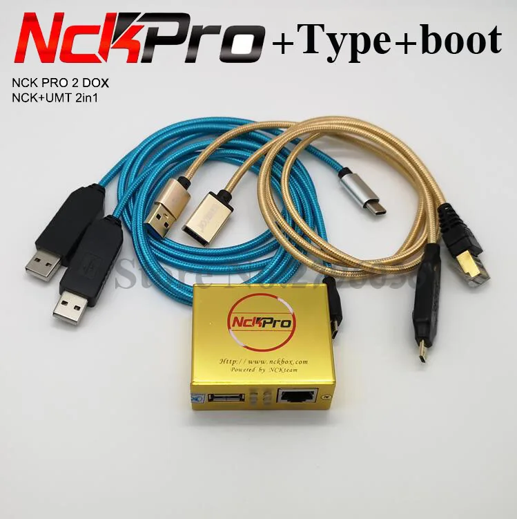 Новейший NCK Pro box NCK Pro 2 box(поддержка NCK+ UMT 2 в 1)+ usb type-C+ UMF все загрузочный кабель для huawei