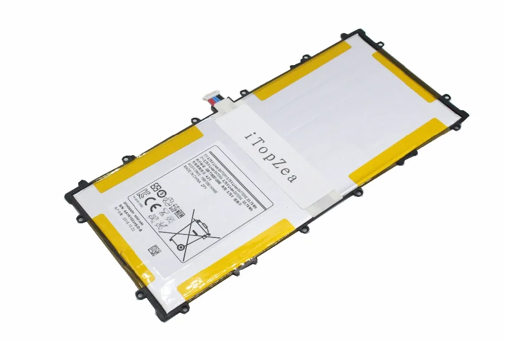 ITopZea 1x9000mAh SP3496A8H Сменный аккумулятор для Samsung Google Nexus 10 GT P8110 HA32ARB батареи