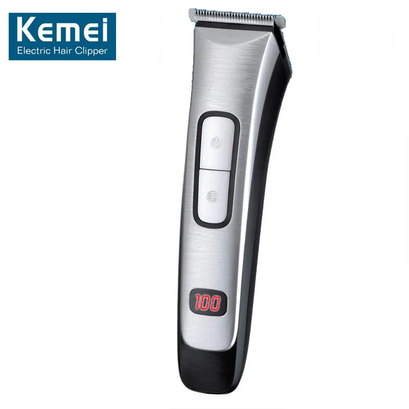 

Original KM-236 Professional Rechargeable Electric Hair Clipper Hair Trimmer Quick Charge With LED Display Hair Cutting Machine