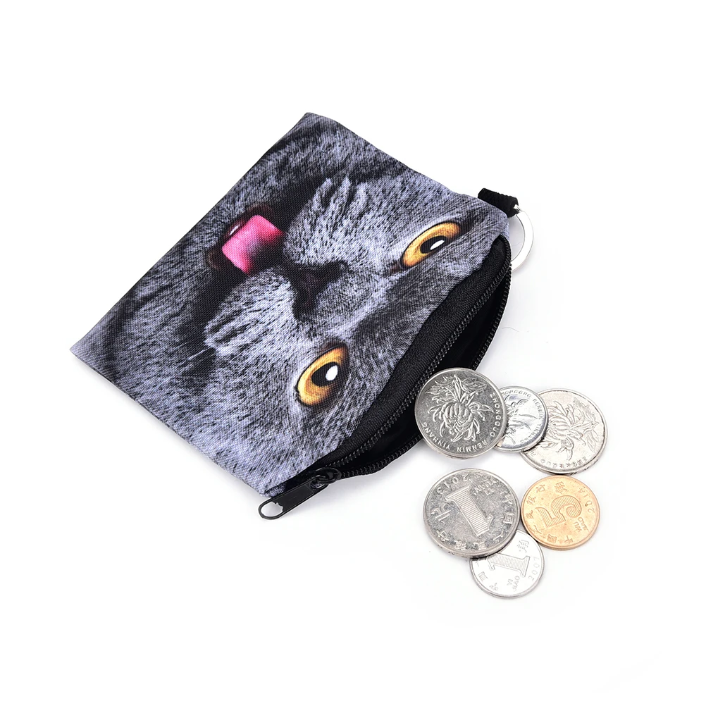 Новинка из искусственной кожи портмоне «кошка» милый детский мультяшный кошелек Kawaii сумка для монет Детский кошелек держатель Женский кошелек для монет