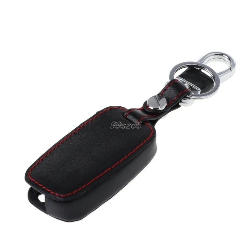 

3 Buttons Car Remote Key Leather Cover For KIA Ceed KX5 Rio Sportage QL Waxed Sorento K2 K3 K4 K5 DropShip