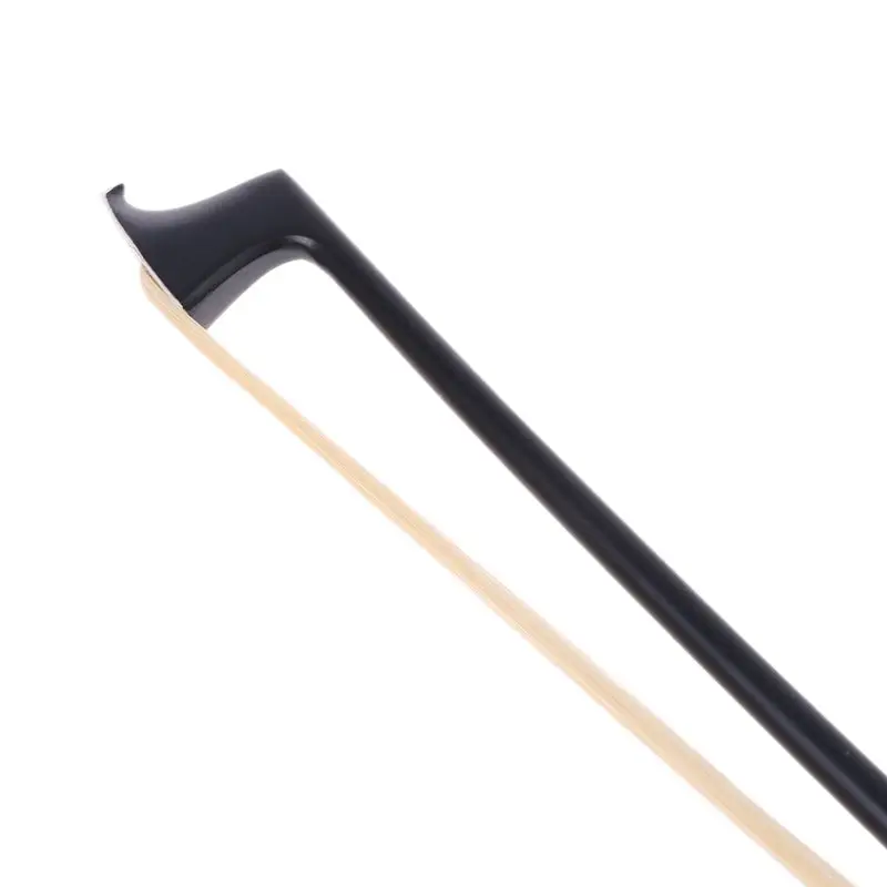 

4/4 Full Size Violin Bow Carbon Fiber Circle Style Fiddle Ebony Stringed Instrument Parts & Accessories