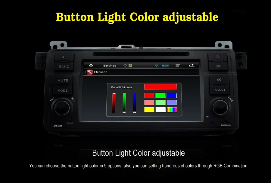 Excellent 7" Android 8.1.1 OS HD Quad Core Wifi 3G Car DVD Player GPS Nav for BMW 3 Series M3 Radio Stereo with Retail Package 2017 New 7