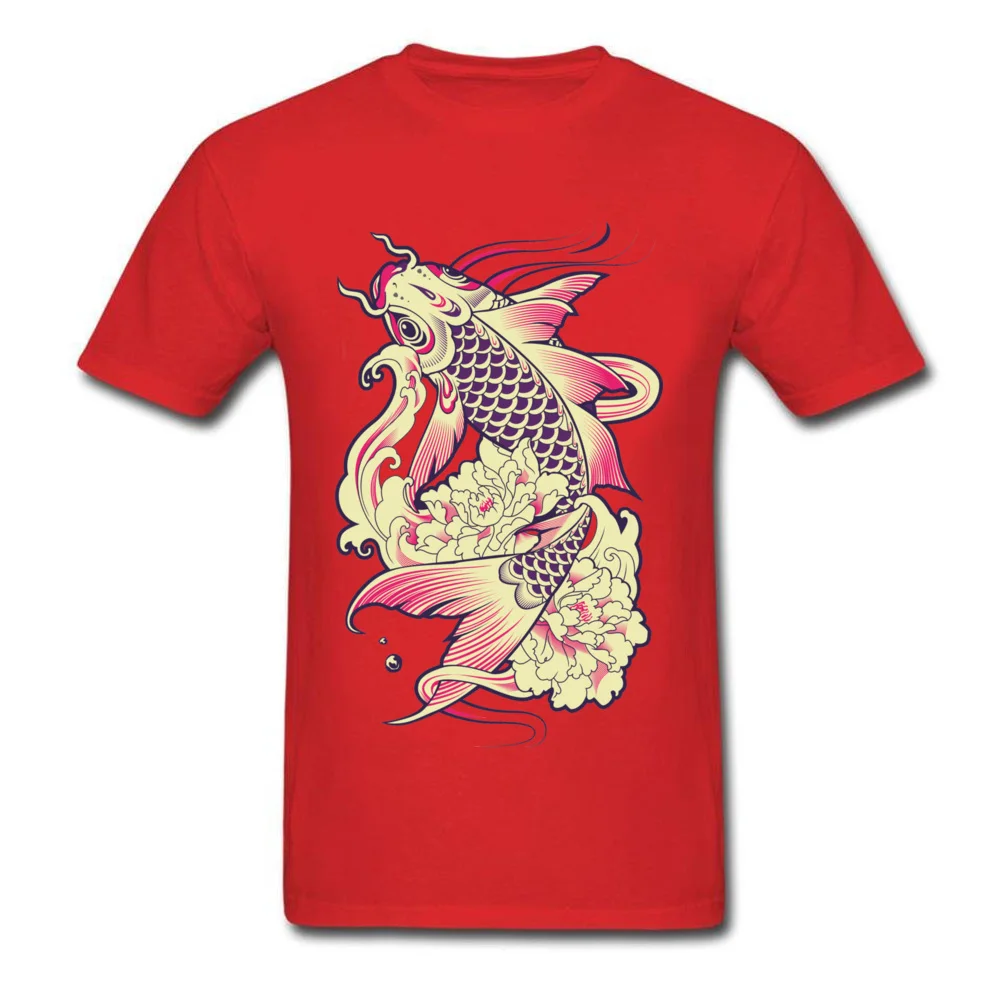 Koi Fish Illustration_red