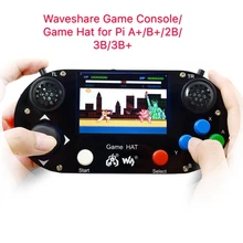 Game Console/Game Hat for Raspberry Pi A+/B+/2B/3B/3B+,3.5inch IPS screen,480*320 pixel .60 frame ,Onboard speaker,earphone jack
