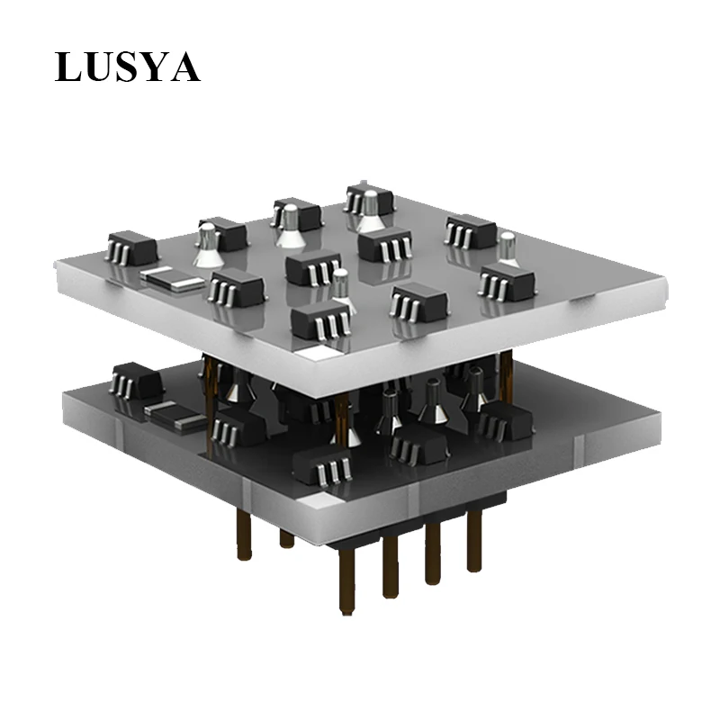 

Lusya 1pc SX52B discrete op amp module amplifier balanced tuning Replaces NE5532 preamp opa board 4558d T0326