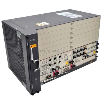 

Hua wei 19 inch MA5683T FTTH Opitcal Line Terminal OLT Device with 10GE Uplink X2CS *1 PRTE*1 SCUN*1 Board DC Power Supply OLT