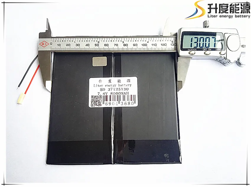 7,4 V 8000 mAH Li-Ion аккумулятор для M6, M6Pro, M6Pro 3g, freelander PD800 Tablet PC, 37*125*130 мм