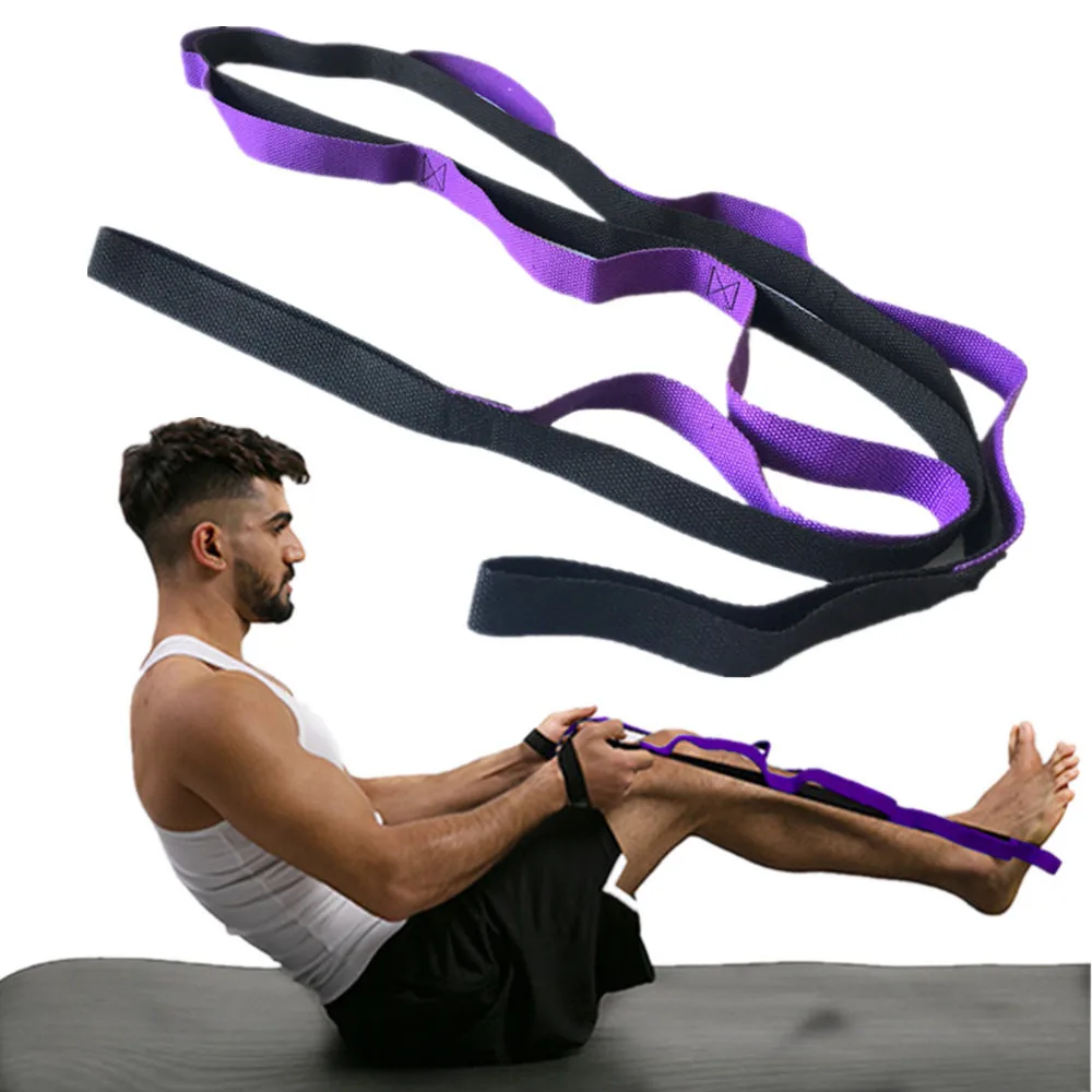 Высокое качество 2 м Йога растягивающийся ремень для йоги гибкие петли Пилатес спортивные тренировки резинки ejercicio esporte