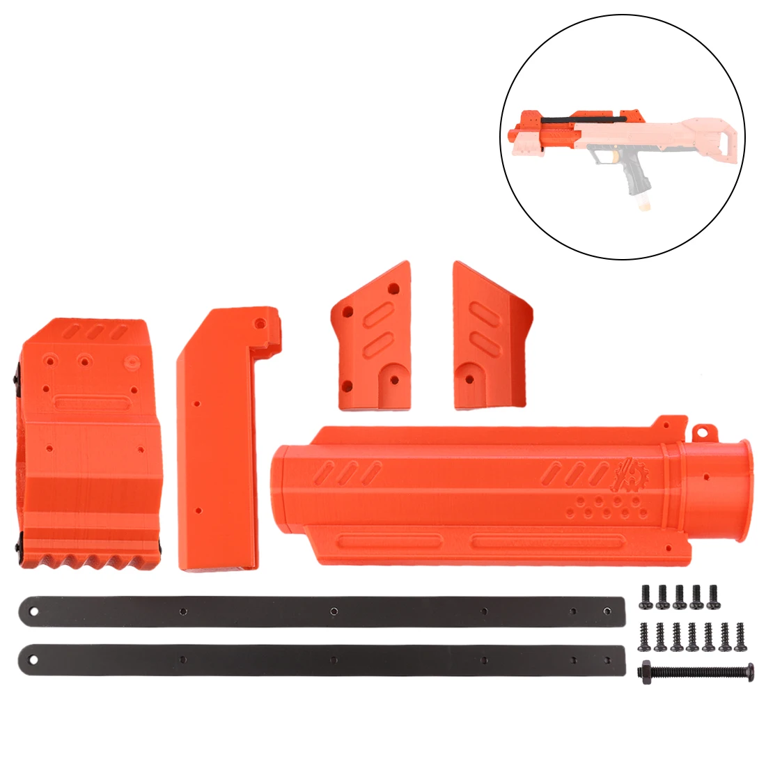 

Worker f10555 3D Printing Pull-down Kit for Nerf Rival Apollo XV-700 - Orange
