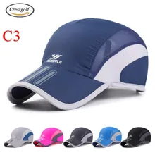 CRESTGOLF 1 шт. модный изгиб козырька охотничья кепка мужская и женская шляпа сплошной 7 цветов на выбор одноцветная Регулируемая Кепка