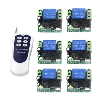 

MITI-One-way remote control switch 12V 10A long-distance wireless remote control switch pump motor remote control SKU: 5436