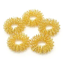 Массажное кольцо для пальцев, иглоукалывание, стальное кольцо, забота о здоровье рук, массажер для тела, массажер для снятия стресса, помощь для сна C146