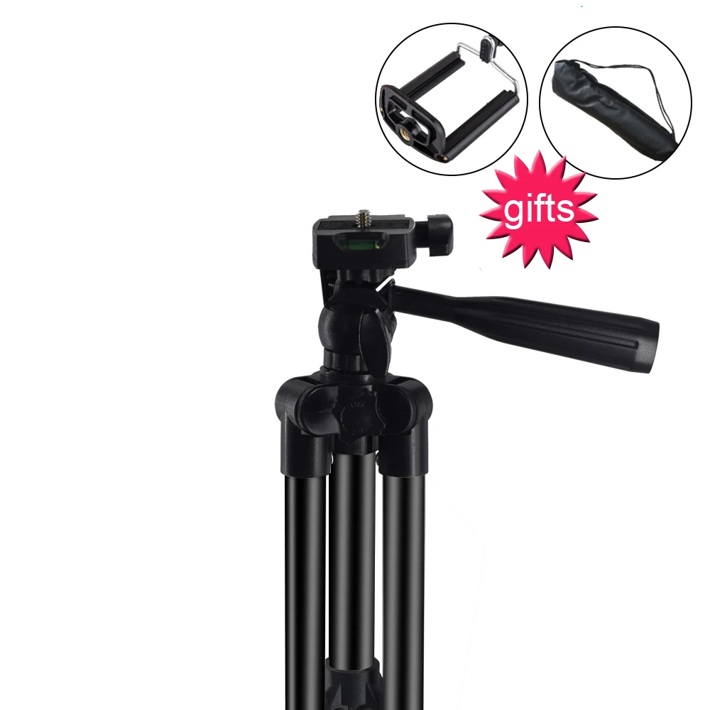 

PALO Profesional Camera Tripod Stand for Canon Nikon Sony DSLR Camera Camcorder Mini Protable Tripod For Phone Camera