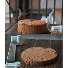 Слайсер для торта, 2 шт., для торта, хлеба, сделай сам, 5 слоев, слайсер, фиксатор, инструмент, кухонный торт, хлеб, режущий помощник, для резки тортов, равномерно быстро, просто